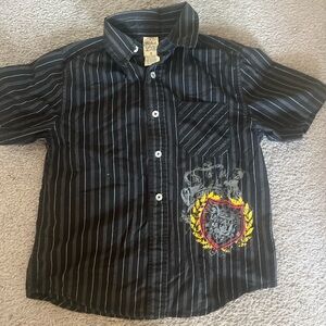 Black Y2K flannel